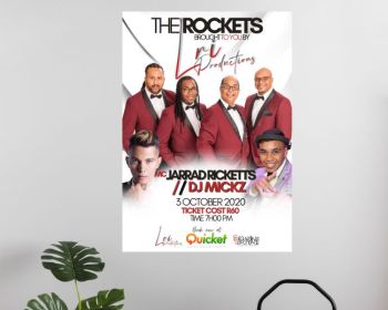 Posters specifically designed and manufactured for your next event.